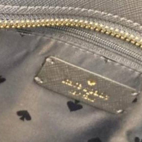 NWT Kate Spade Dancing Cherries Leather Shoulder Bag Crossbody Cream White Blue - Picture 15 of 16